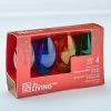 For Living C9 Replacement Bulbs, Multicoloured Transparent