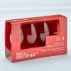 For Living C9 Christmas Lights Replacement Bulbs, 4 Incadescent Lights, Red