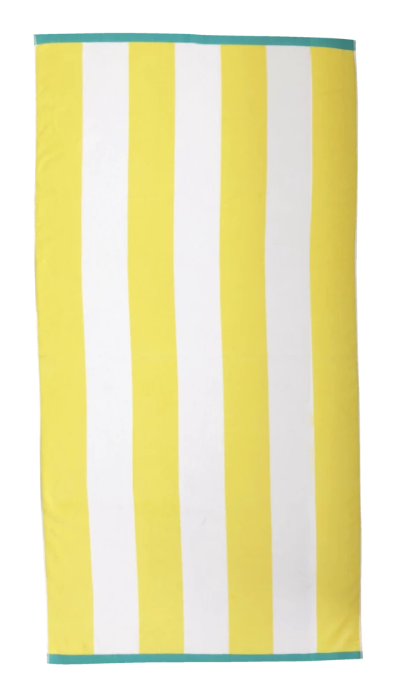 For Living Striped Cotton Absorbent Bath Towel, Assorted Colours, 60 X 30-in - Image 3