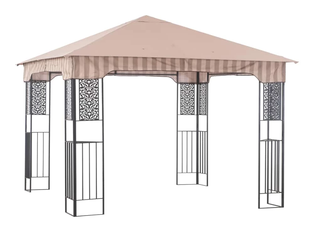 For Living Fabric Outdoor/Patio Replacement Canopy For Lakeside Gazebo, 132x132x28-in