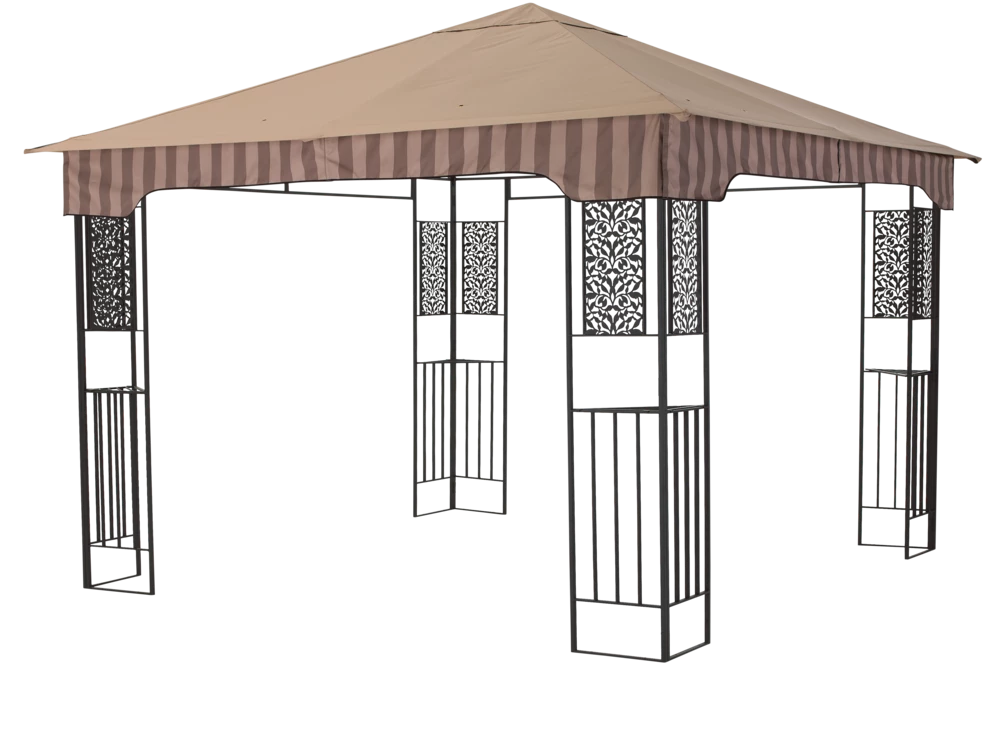 For Living Fabric Outdoor/Patio Replacement Canopy For Lakeside Gazebo, 132x132x28-in - Image 2