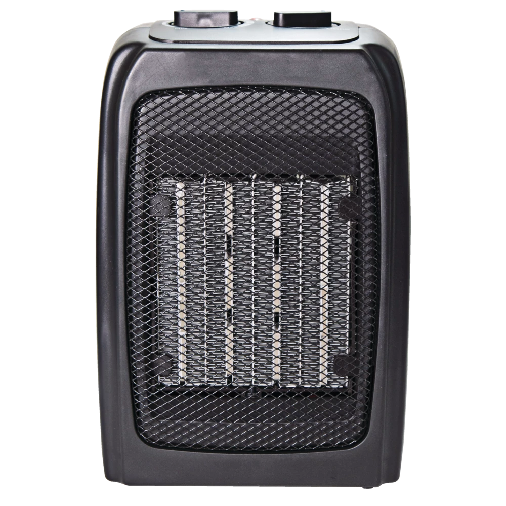 For Living Portable Ceramic Space Heater W/Thermostat, 1500W, Black - Image 4