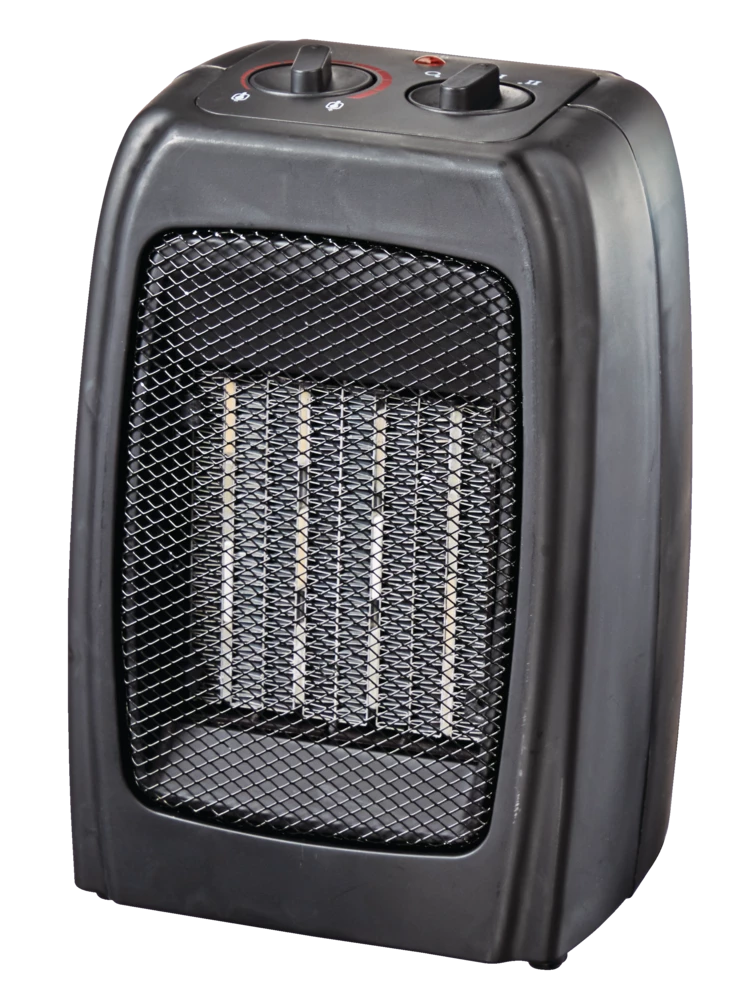 For Living Portable Ceramic Space Heater W/Thermostat, 1500W, Black - Image 6