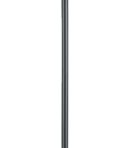 For Living 2-Head Steel Shades Floor Lamp, 64.4-in, Black