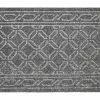 For Living Edna Non-Slip Door Mat, Black, 18-in X 30-in