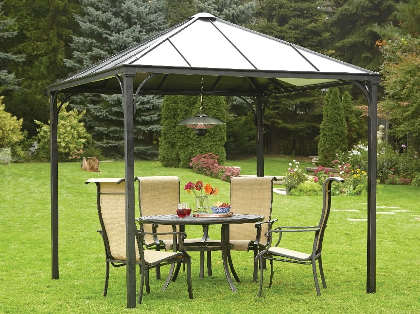 For Living Hanging Infrared Electric Patio Heater With LED Remote Control, 1500W - Image 2