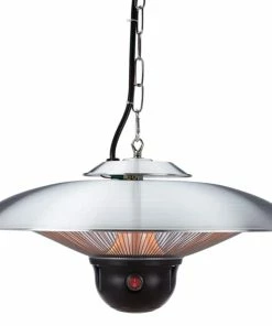 For Living Hanging Infrared Electric Patio Heater With LED Remote Control, 1500W