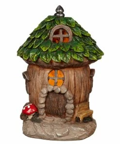 For Living Fairy Garden House Statue, 7.50-in, Assorted