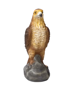 For Living Falcon Statue & Lawn Ornament, 14-in