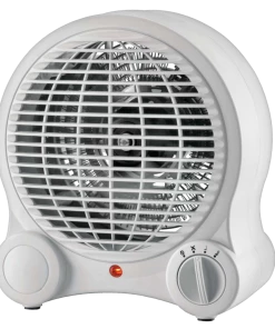 For Living Portable Space Fan Heater, 1500W, White