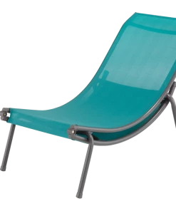 For Living Sling, Folding Outdoor/Patio Chaise Lounge Chair, Teal