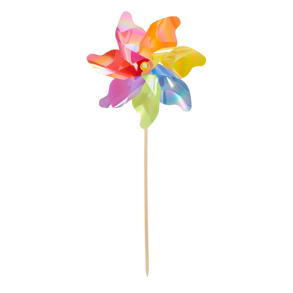 For Living Garden 40-in Pinwheel & Wind Spinner, Multi-Colour