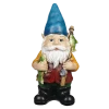 For Living Garden Gnome Lawn Ornament, 12-in, Assorted