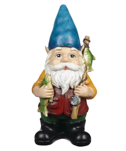 For Living Garden Gnome Lawn Ornament, 12-in, Assorted