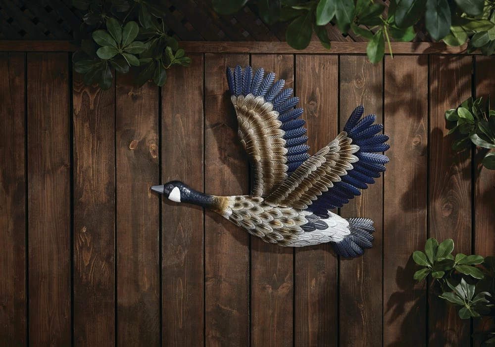 For Living Goose In Flight Outdoor Wall Art & Decor - Image 3