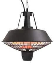 For Living Walker Indoor/Outdoor Hanging Infrared Electric Patio Heater, 1500 W