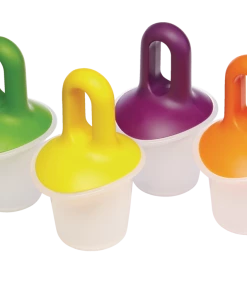For Living Ice Pop Molds, 4-pcs, BPA Free