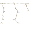 For Living Icicle Christmas Lights, 300 Incandescent Lights, Clear, White Wire