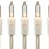 For Living Indoor Christmas Lights, 200 Mini Incandescent Lights, White Wire