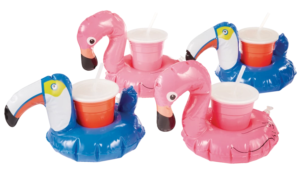 For Living Inflatable Drink Floaties/Cup Holders Set, Assorted - Image 2