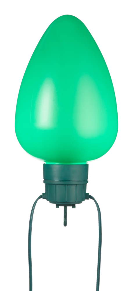 For Living Jumbo C9 Bulb, Green - Image 2