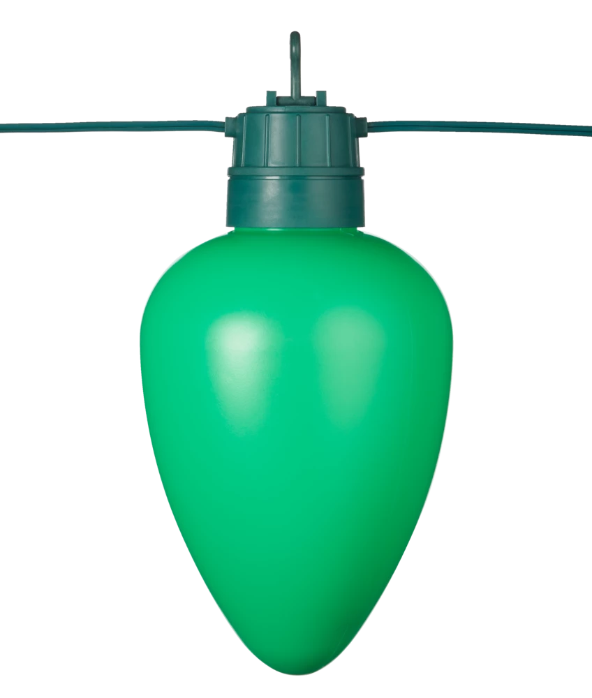 For Living Jumbo C9 Bulb, Green - Image 3