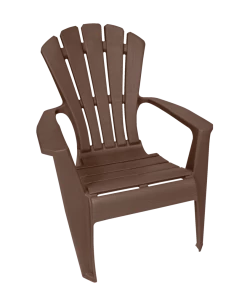 For Living Plastic Outdoor Patio King Size Adirondack Chair, Assorted