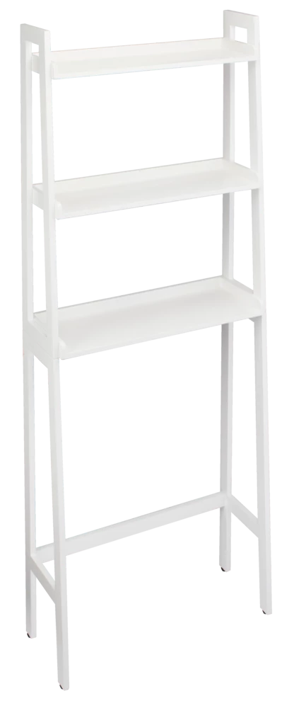 For Living Ladder Bathroom Space Saver, White