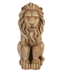 For Living Garden Lion Statue & Lawn Ornament, 19.75-in, Multi-Colour