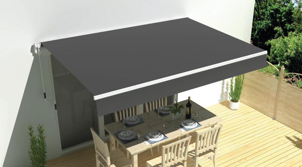 For Living Manual Outdoor/Patio Awning, 10-ft X 12-ft - Image 6