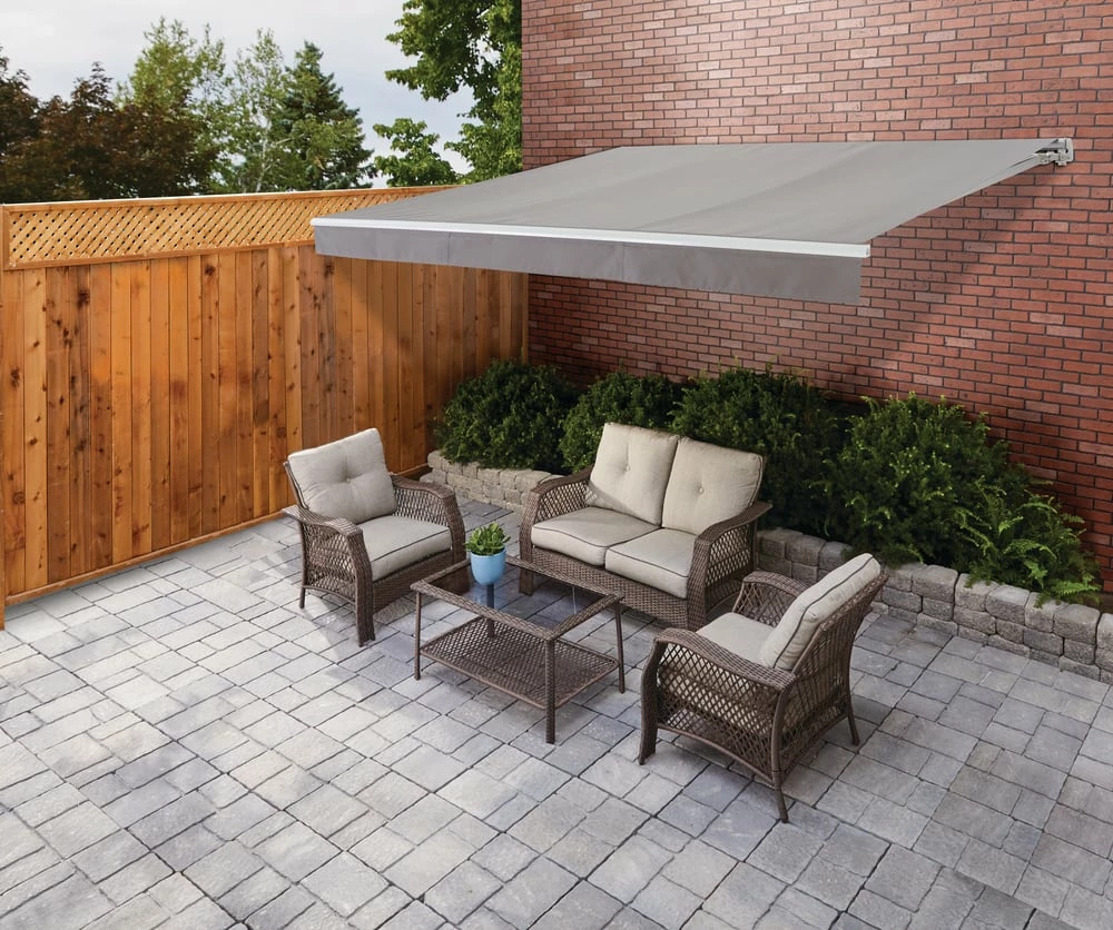 For Living Manual Outdoor/Patio Awning, 10-ft X 12-ft - Image 5