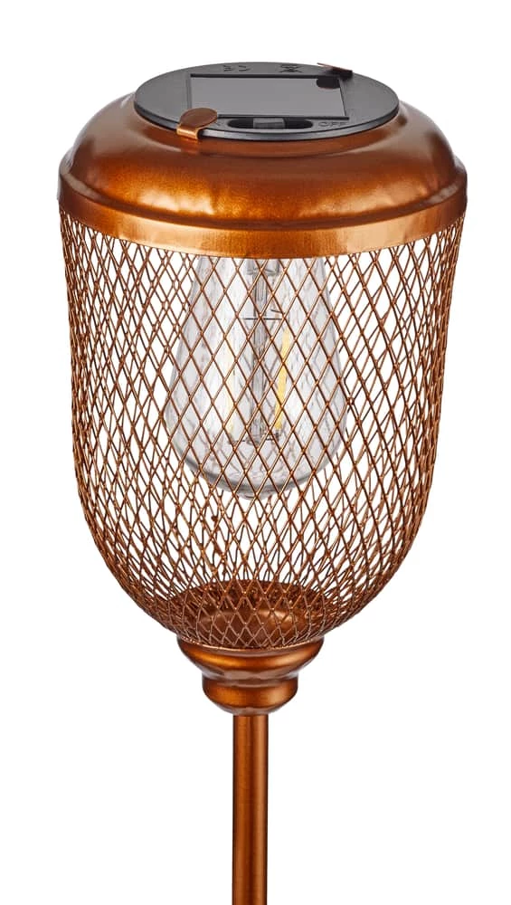 For Living Outdoor Mesh Solar Powered Garden Décor Stake, Assorted - Image 5
