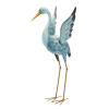 For Living Flying Crane Garden Statue & Lawn Ornament, 33.86-in, Blue