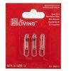For Living Mini Christmas Lights Replacement Bulbs 2.5V, 5 Incandescent Lights, Twinkling