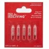 For Living Mini Christmas Lights Replacement Bulbs 5V, 5 Incandescent Lights, Clear