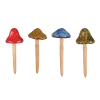For Living Mushroom Garden Stakes, 5.91-in, Multi-Colour