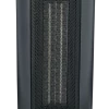For Living Oscillating Tower Ceramic Space Heater W/Thermostat, 1500W, Black