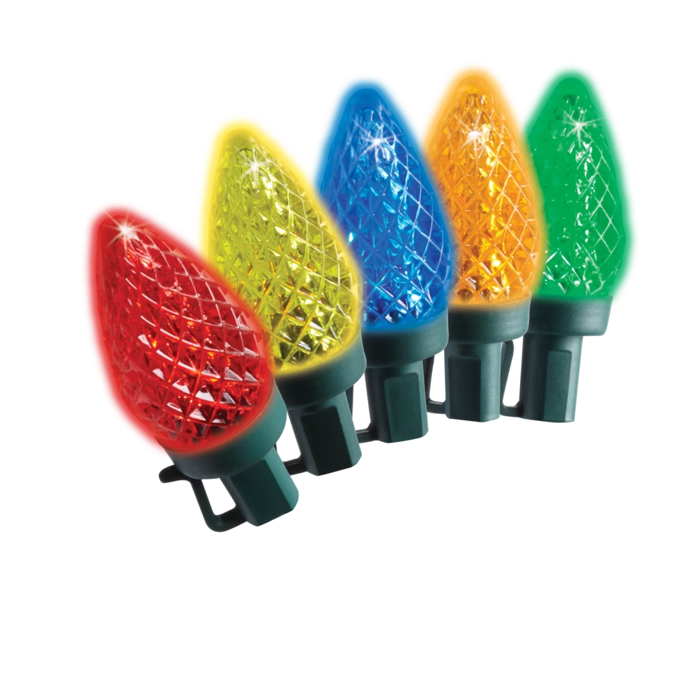 For Living Outdoor C7 Christmas Lights, 150 LED Lights, Multi-colour - Image 2