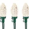 For Living Outdoor C7 Christmas Lights, 150 LED Lights, Warm White