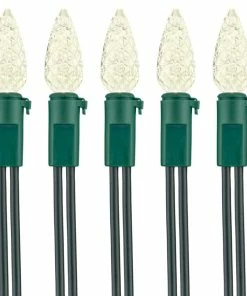 For Living Outdoor C6 Christmas Lights, 200 LED Lights, Warm White