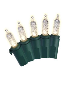 For Living Outdoor Christmas Lights, 300 Mini LED Lights, Warm White