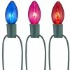 For Living Outdoor C9 Christmas Lights, 25 Incandescent Lights, Multi-colour