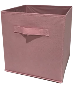 For Living Cube Fabric Drawer Basket, Assorted Colours, 10.5 X 11-in