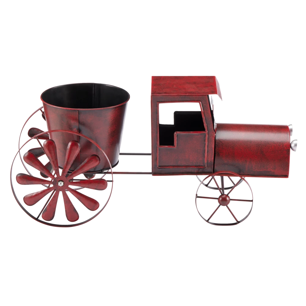 For Living Red Vintage Car Planter, 4.11-in - Image 2