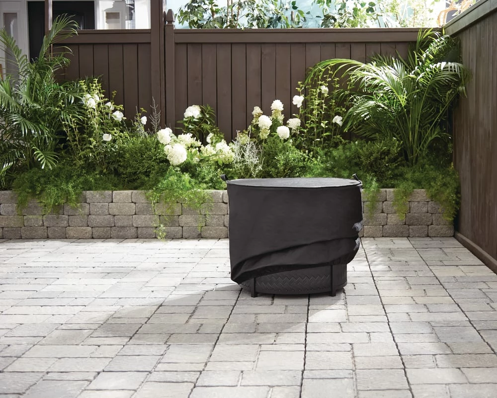 For Living Round Heavy Duty Patio Fire Bowl/Fire Pit Cover, 31 X 24-in - Image 2