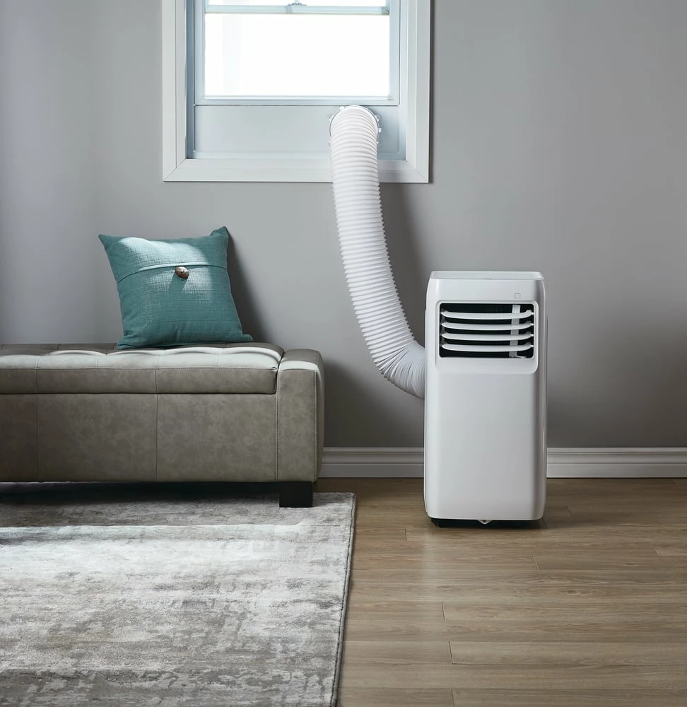 For Living SACC Digital Portable Air Conditioner/AC W/Remote Control, 2-Speed, 5,300-BTU, White - Image 4