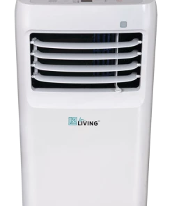 For Living SACC Digital Portable Air Conditioner/AC W/Remote Control, 2-Speed, 5,300-BTU, White