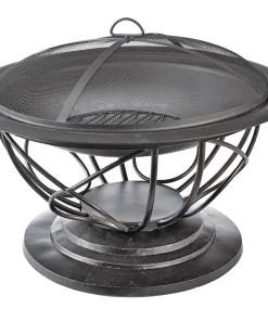 For Living Savona Round Wood Burning Outdoor Fire Bowl/Fire Pit, 29.5 X 20-in