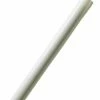 For Living Rust-Resistant Shower Curtain Shower Rod Cover, White, 60-in