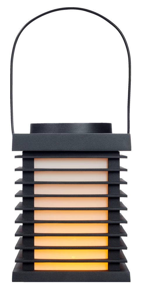 For Living Outdoor Solar Powered LED Mini Square Lantern